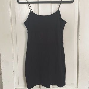Cotton and Mesh Bodycon Dress